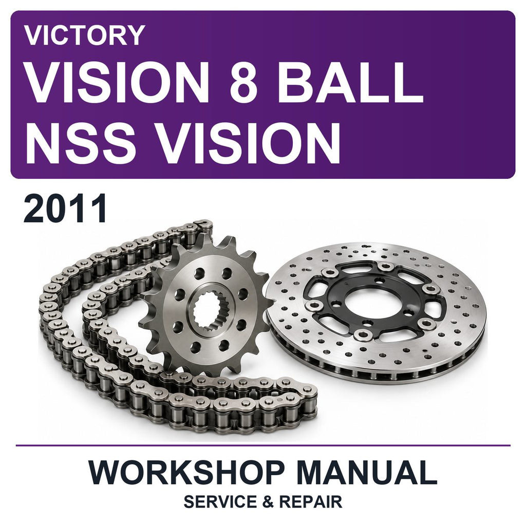 2011 Victory Vision 8 Ball NSS Vision Workshop Service & Repair Manual