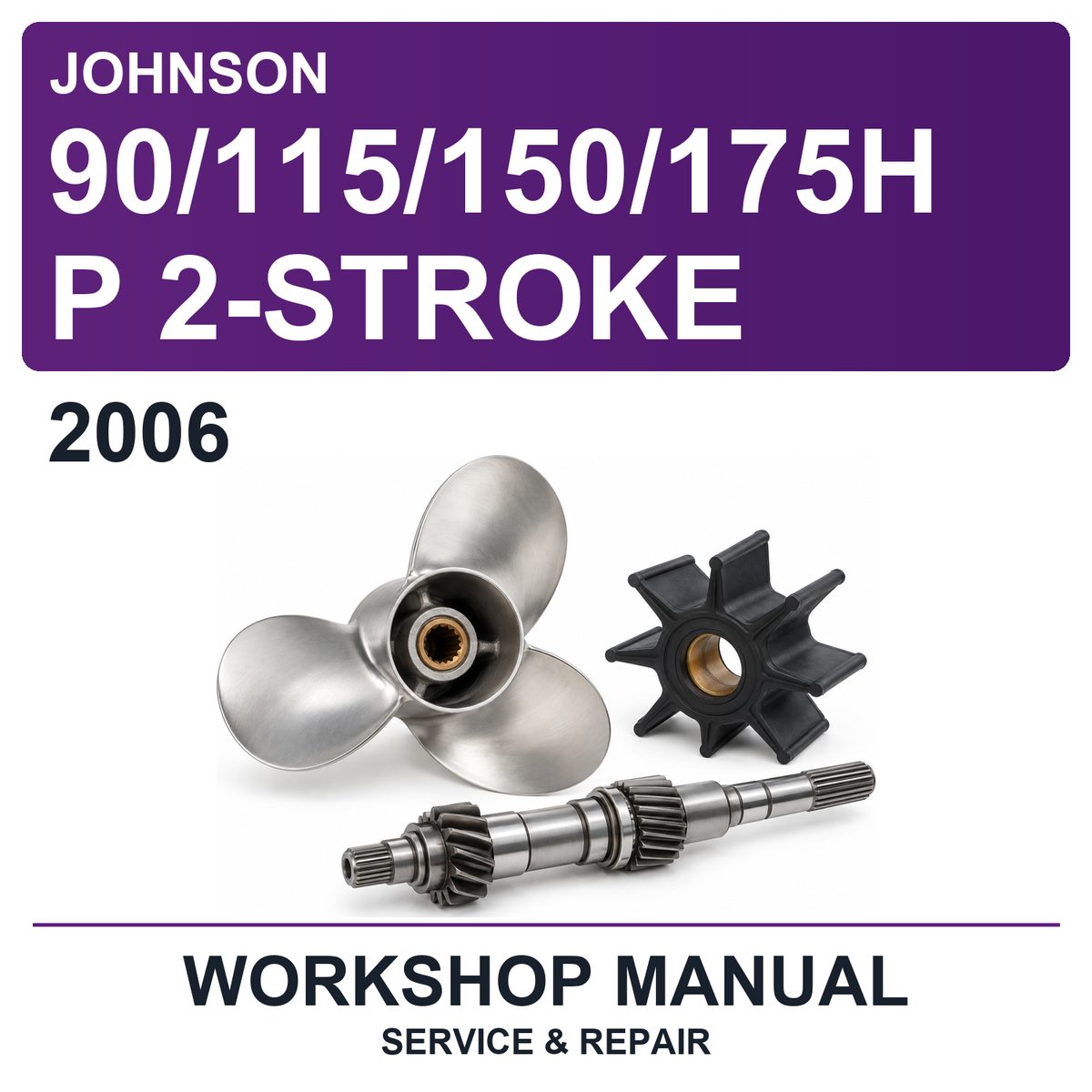 2006 Johnson 90/115/150/175HP 2-Stroke Workshop Service & Repair Manual