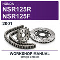 2001 Honda NSR125R NSR125F Workshop Service & Repair Manual
