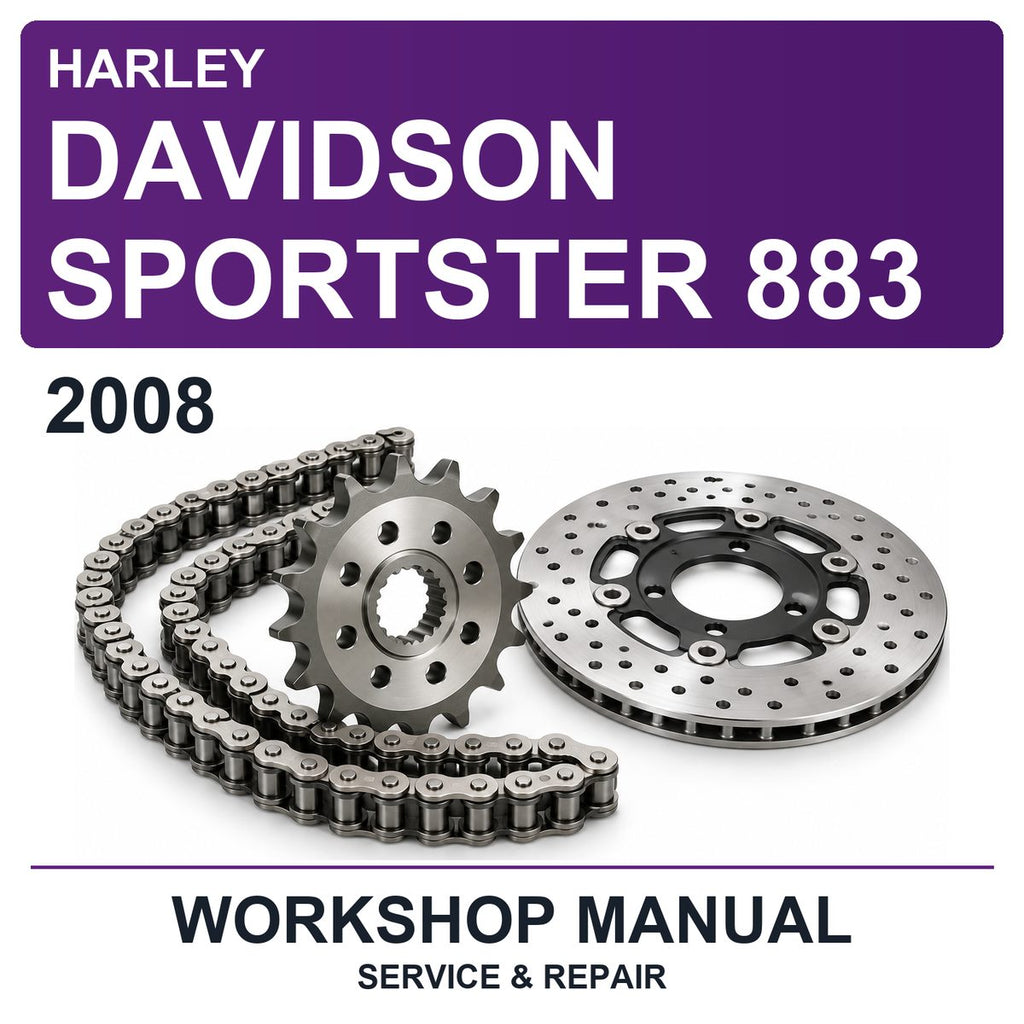 2008 Harley Davidson Sportster 883 Workshop Service & Repair Manual
