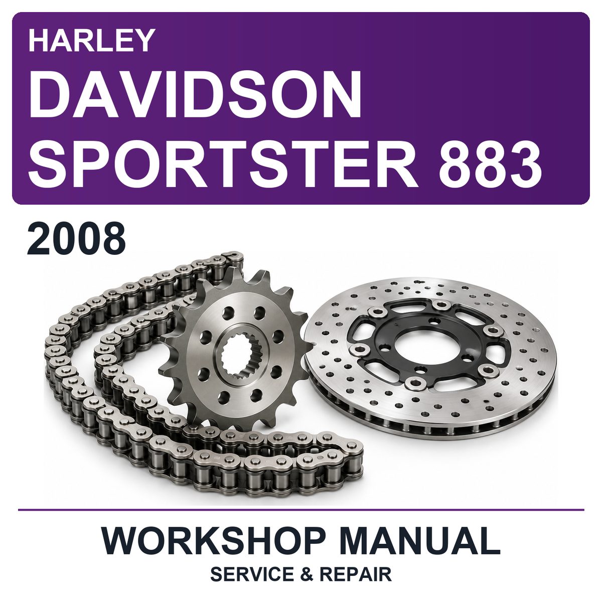 2008 Harley Davidson Sportster 883 Workshop Service & Repair Manual
