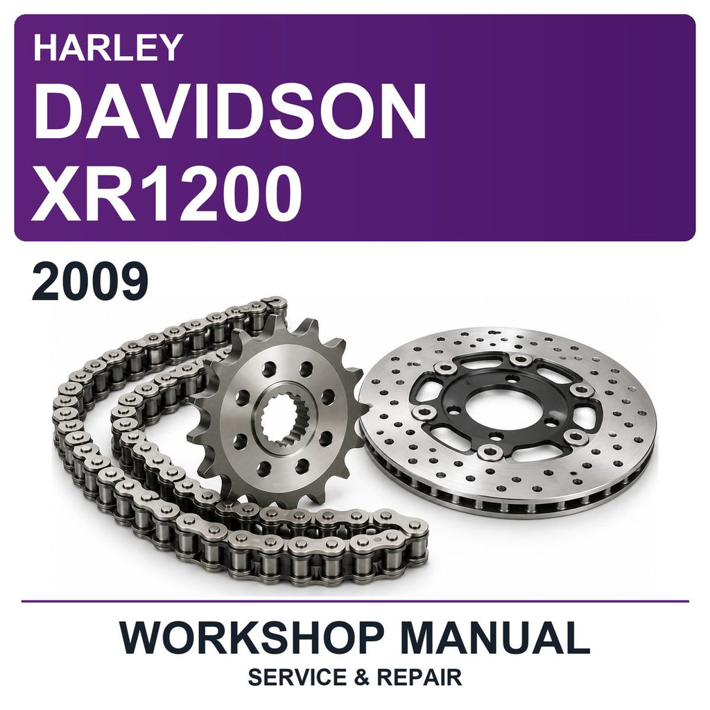 2009 Harley Davidson XR1200 Workshop Service & Repair Manual