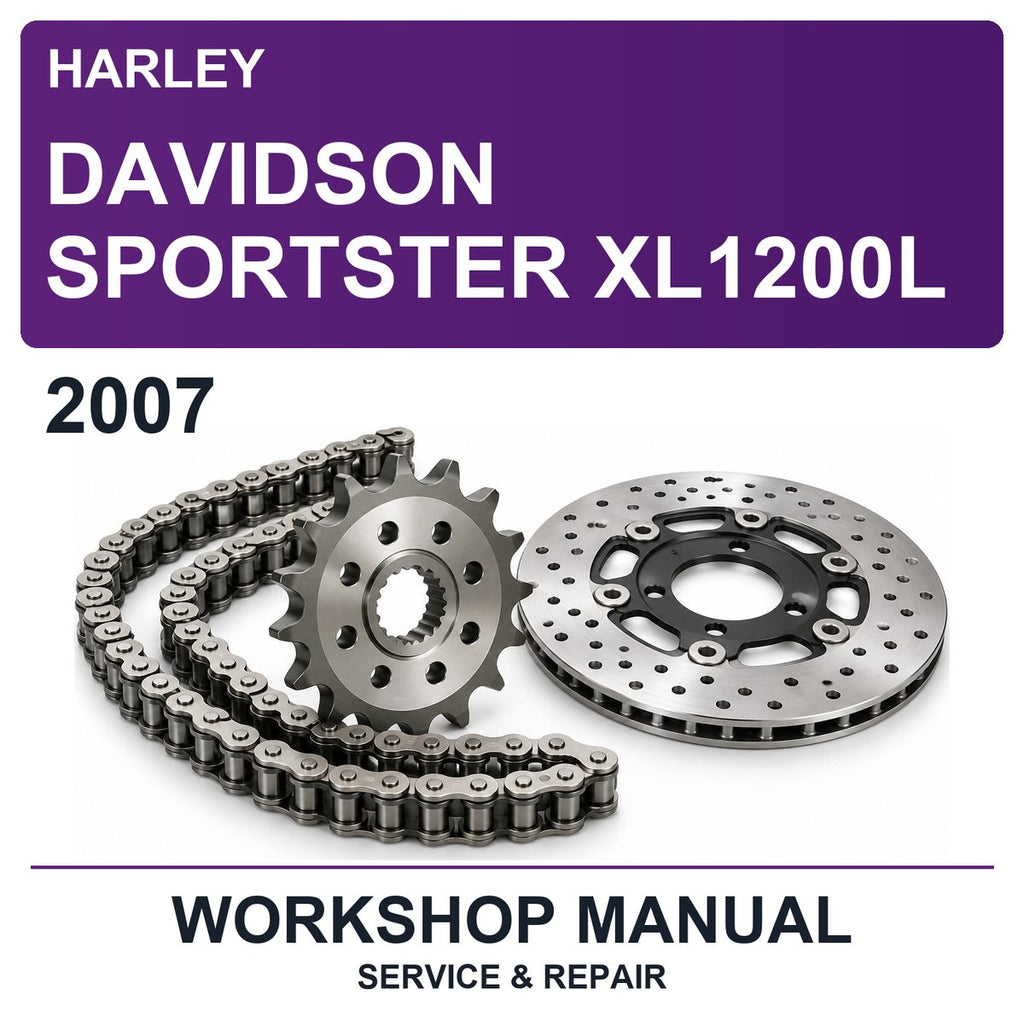 2007 Harley Davidson Sportster XL1200L Workshop Service & Repair Manual