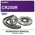 2001 Honda CR250R Workshop Service & Repair Manual