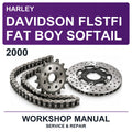 2000 Harley Davidson Flstfi Fat Boy Softail Workshop Service & Repair Manual
