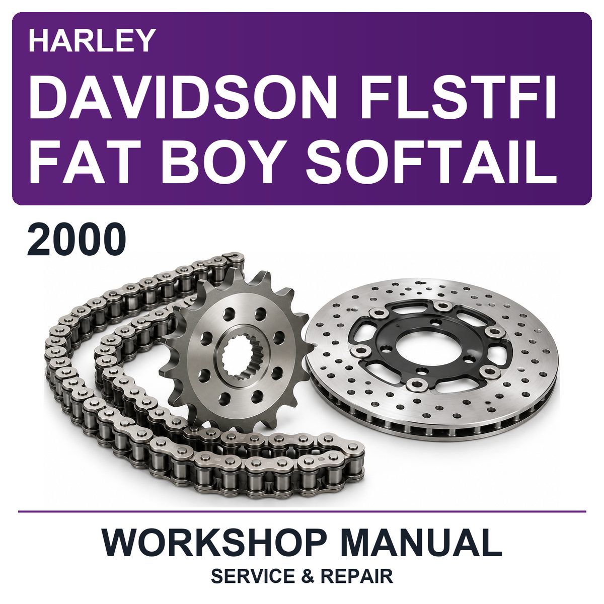 2000 Harley Davidson Flstfi Fat Boy Softail Workshop Service & Repair Manual