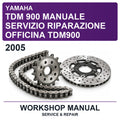 2005 Yamaha TDM 900 Manuale Servizio Riparazione Officina TDM900 Workshop Service & Repair Manual