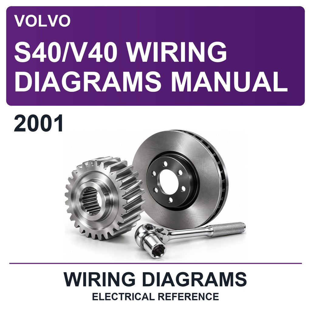 2001 Volvo S40/V40 Wiring Diagrams Manual