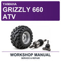 Yamaha Grizzly 660 ATV Workshop Service & Repair Manual