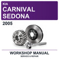 2005 Kia Carnival Sedona Workshop Service & Repair Manual