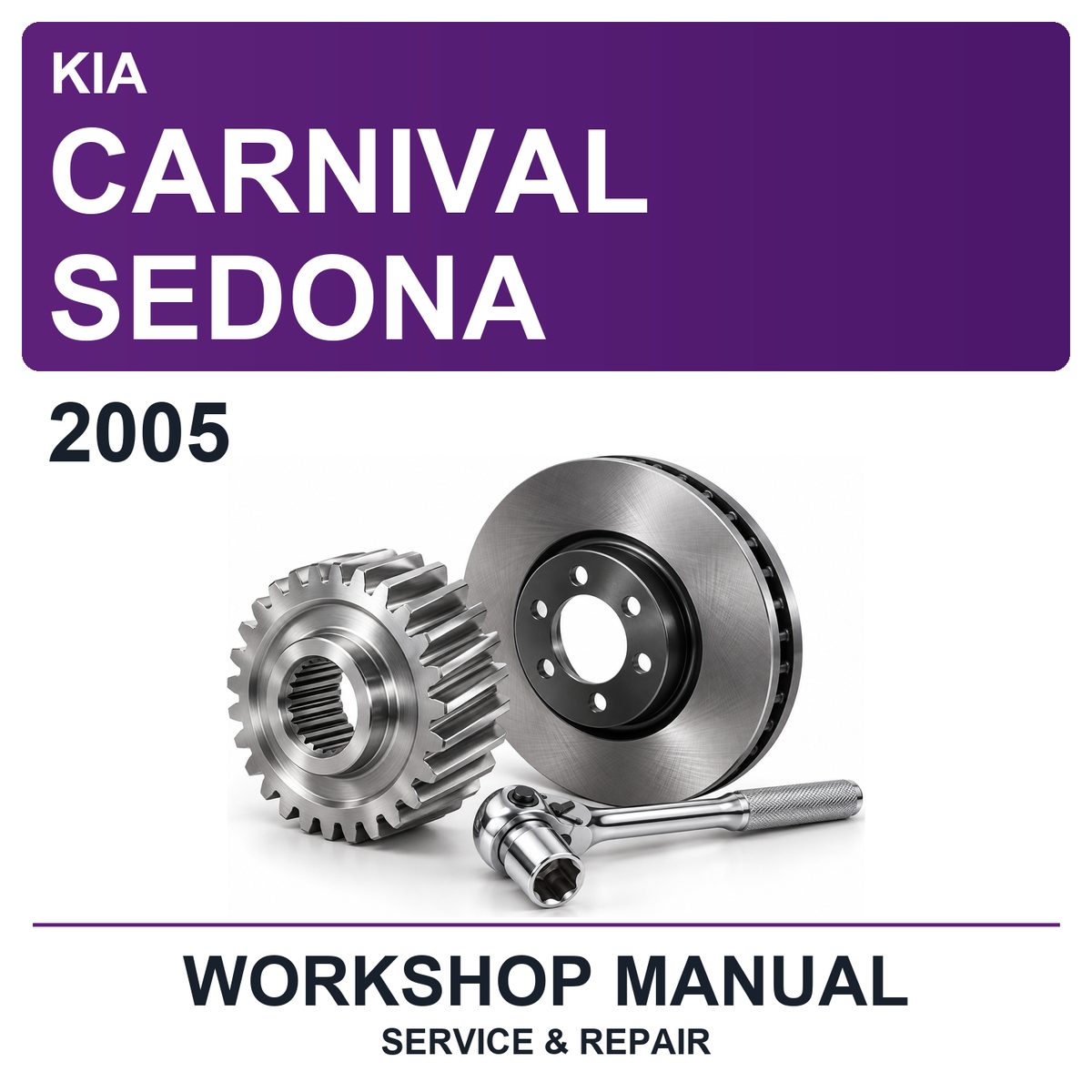 2005 Kia Carnival Sedona Workshop Service & Repair Manual
