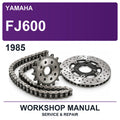 1985 Yamaha FJ600 Workshop Service & Repair Manual
