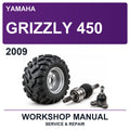 2009 Yamaha Grizzly 450 Workshop Service & Repair Manual