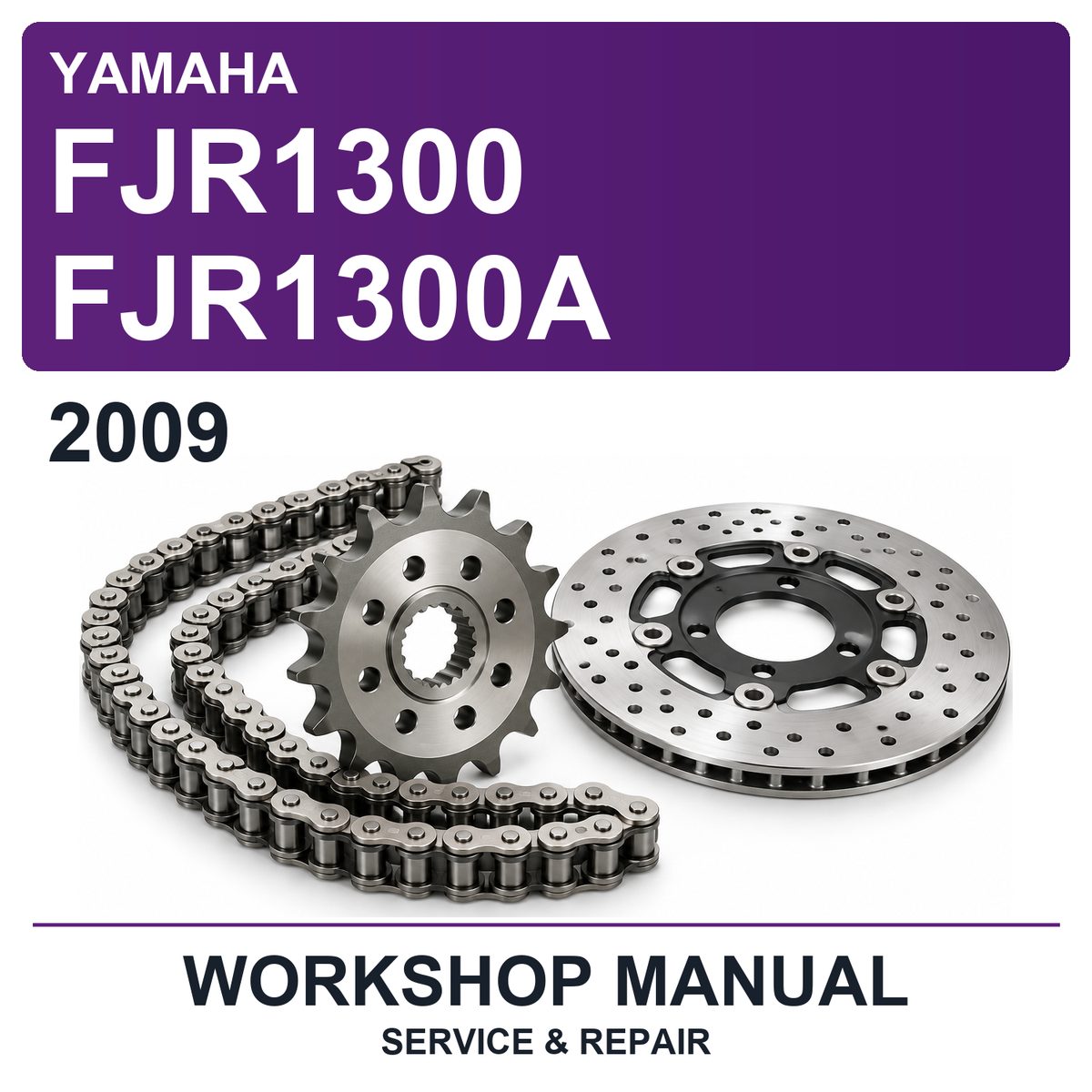 2009 Yamaha FJR1300 FJR1300A Workshop Service & Repair Manual