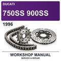 1996 Ducati 750SS 900SS Workshop Service & Repair Manual