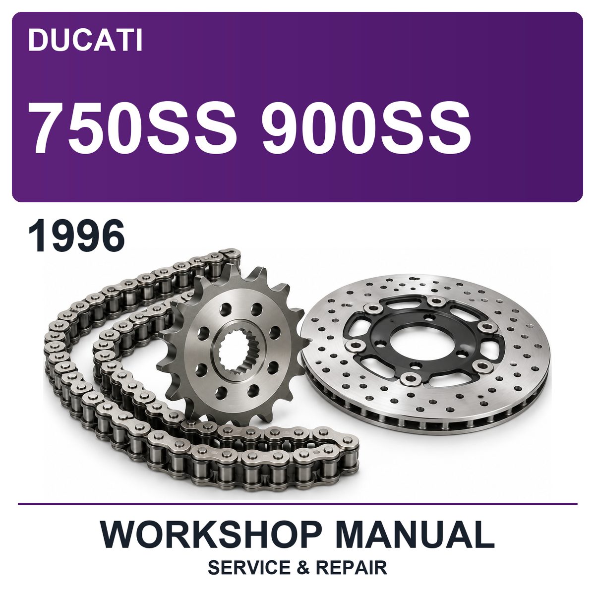 1996 Ducati 750SS 900SS Workshop Service & Repair Manual