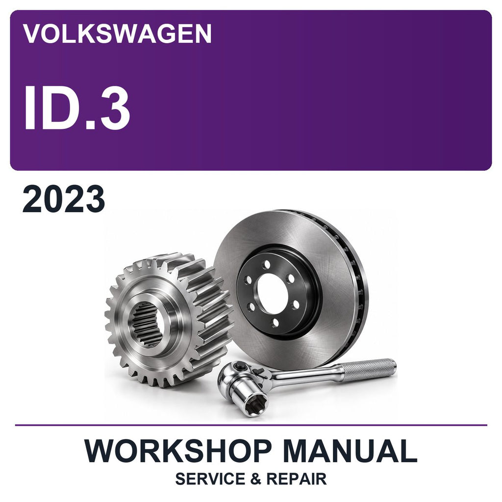2023 Volkswagen ID.3 Workshop Service & Repair Manual