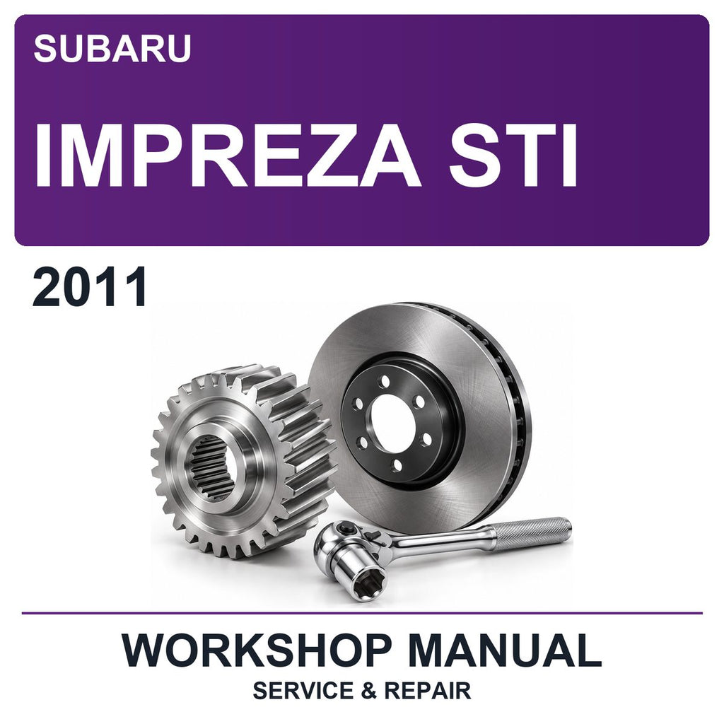 2011 Subaru Impreza STI Workshop Service & Repair Manual