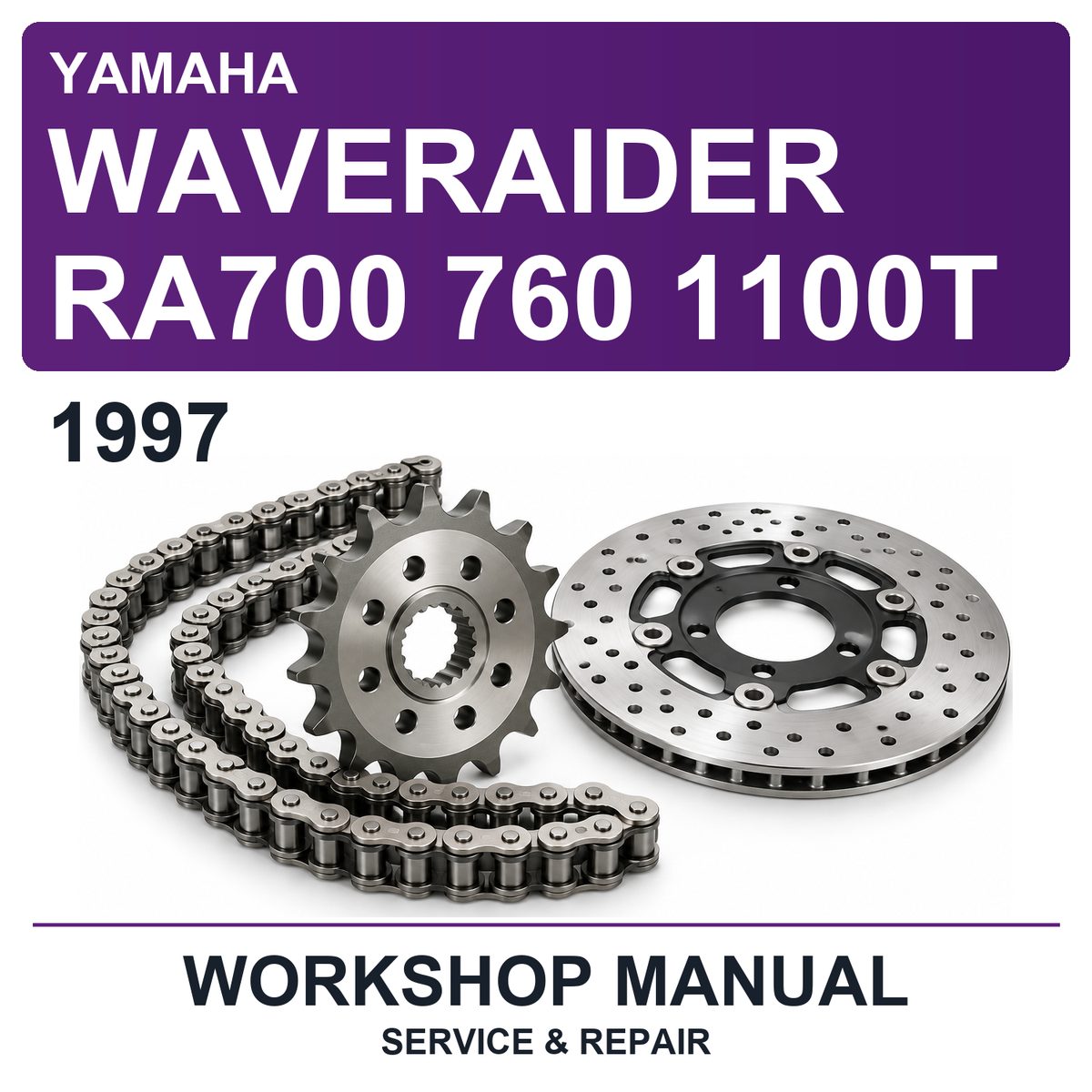 1997 Yamaha Waveraider RA700 760 1100T Workshop Service & Repair Manual