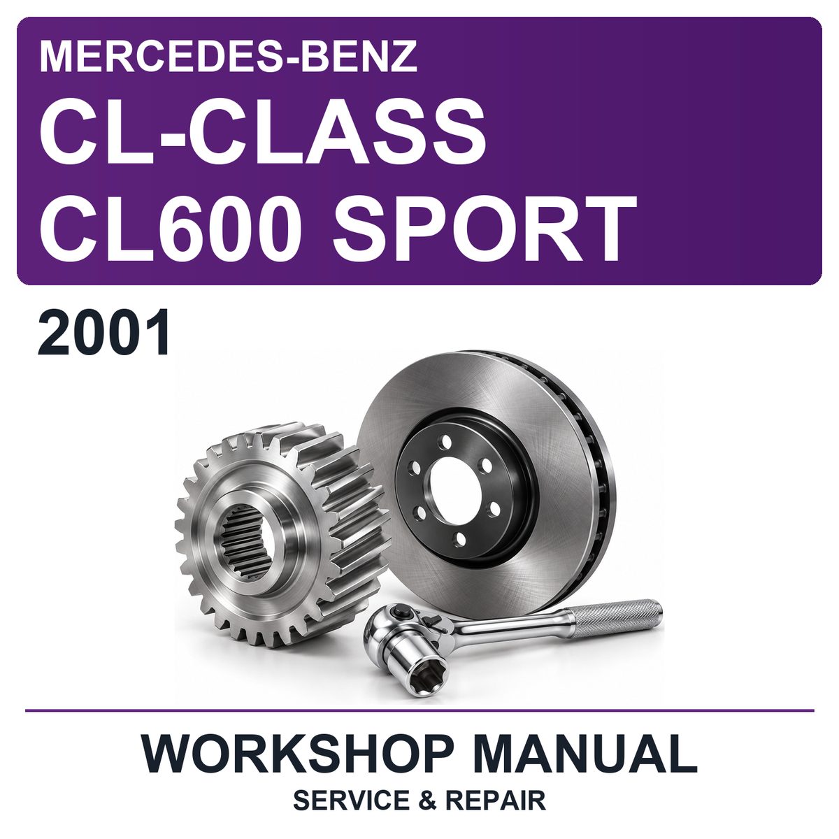 2001 Mercedes-Benz CL-Class CL600 Sport Workshop Service & Repair Manual