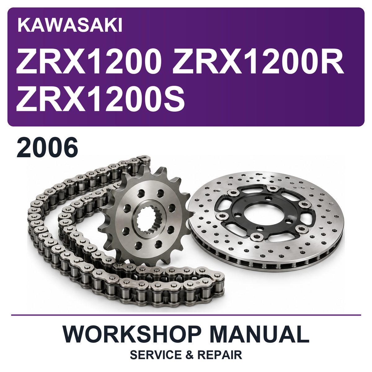 2006 Kawasaki ZRX1200 ZRX1200R ZRX1200S Workshop Service & Repair Manual