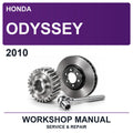 2010 Honda Odyssey Workshop Service & Repair Manual