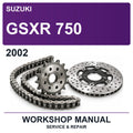 2002 Suzuki Gsxr 750 Workshop Service & Repair Manual