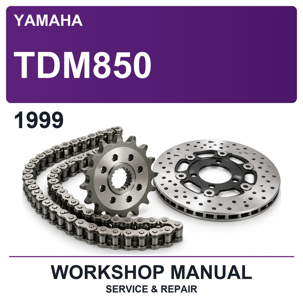 1999 Yamaha TDM850 Workshop Service & Repair Manual