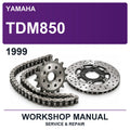 1999 Yamaha TDM850 Workshop Service & Repair Manual