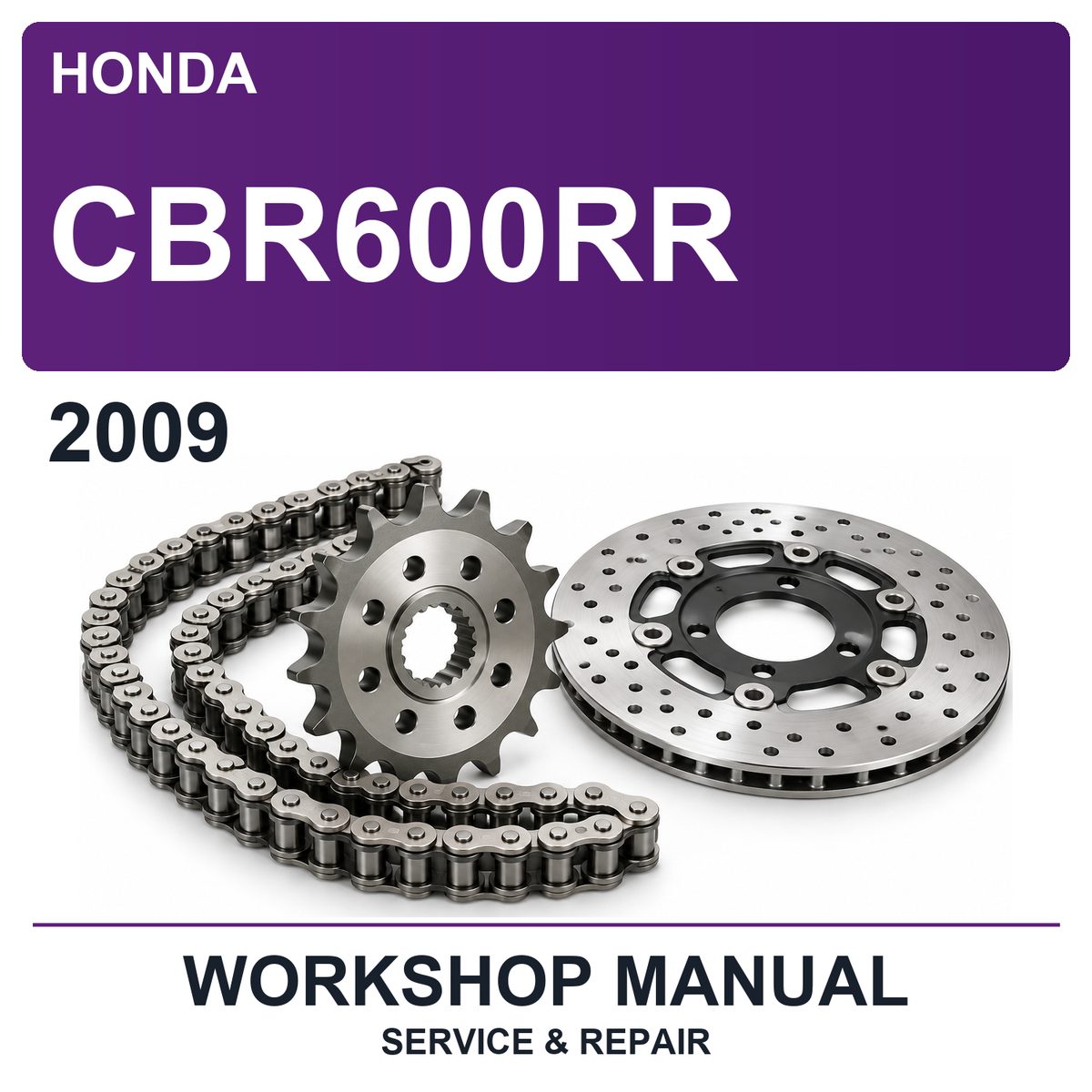 2009 Honda CBR600RR Workshop Service & Repair Manual