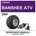 2000 Yamaha Banshee ATV Workshop Service & Repair Manual