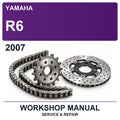 2007 Yamaha R6 Workshop Service & Repair Manual