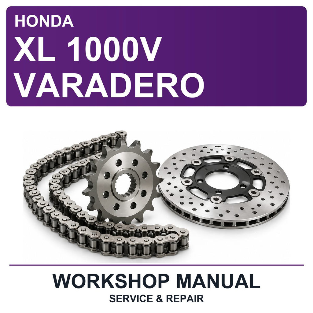 Honda XL 1000V Varadero Workshop Service & Repair Manual