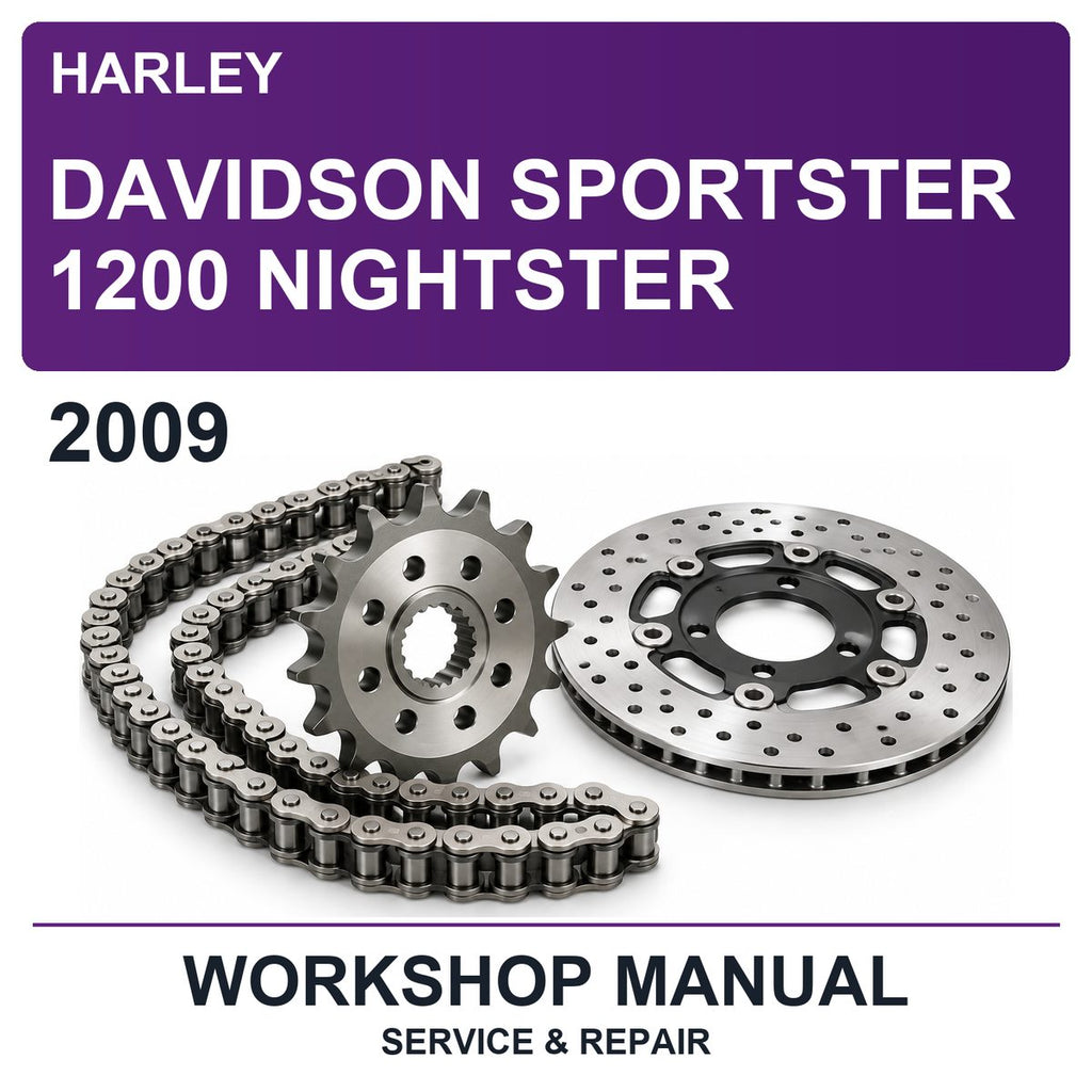 2009 Harley Davidson Sportster 1200 Nightster Workshop Service & Repair Manual