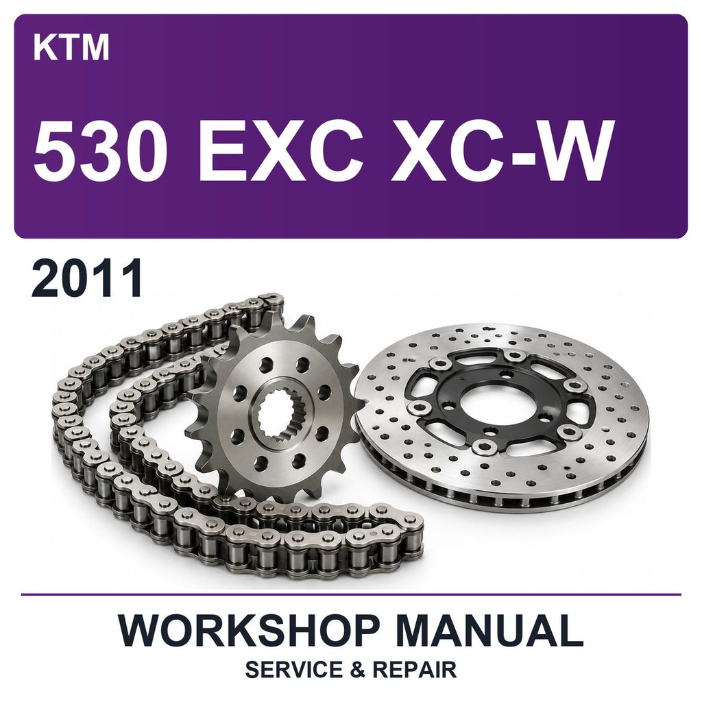 2011 KTM 530 EXC XC-W Workshop Service & Repair Manual