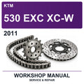 2011 KTM 530 EXC XC-W Workshop Service & Repair Manual