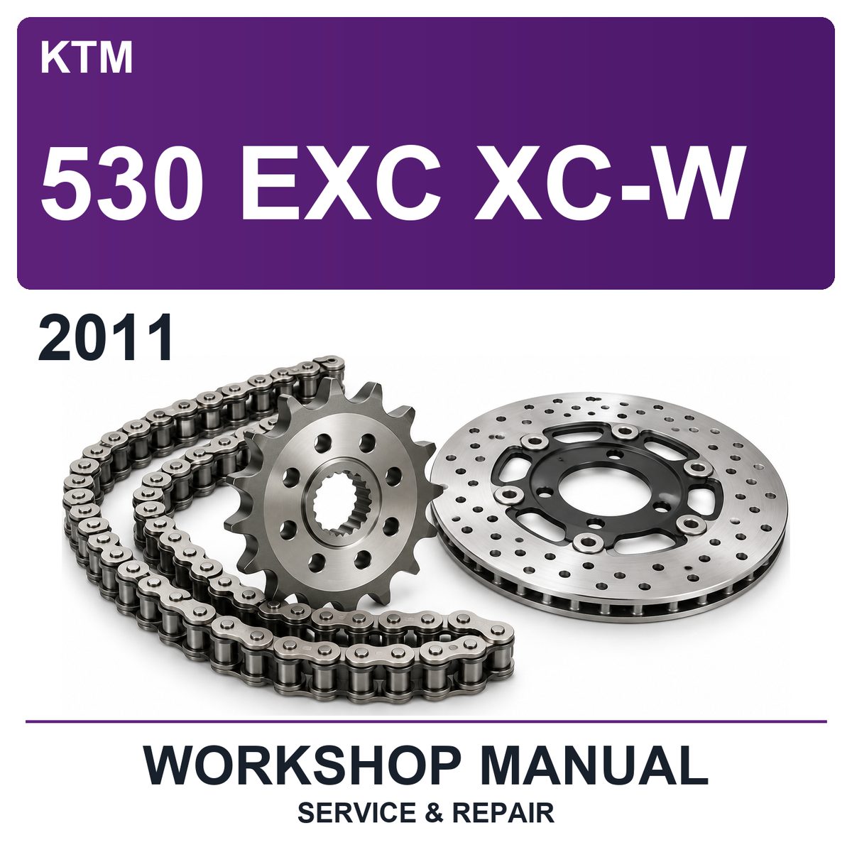 2011 KTM 530 EXC XC-W Workshop Service & Repair Manual