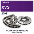 2008 Yamaha XVS Workshop Service & Repair Manual