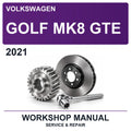 2021 Volkswagen Golf MK8 GTE Workshop Service & Repair Manual