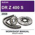 2008 Suzuki DR Z 400 S Workshop Service & Repair Manual
