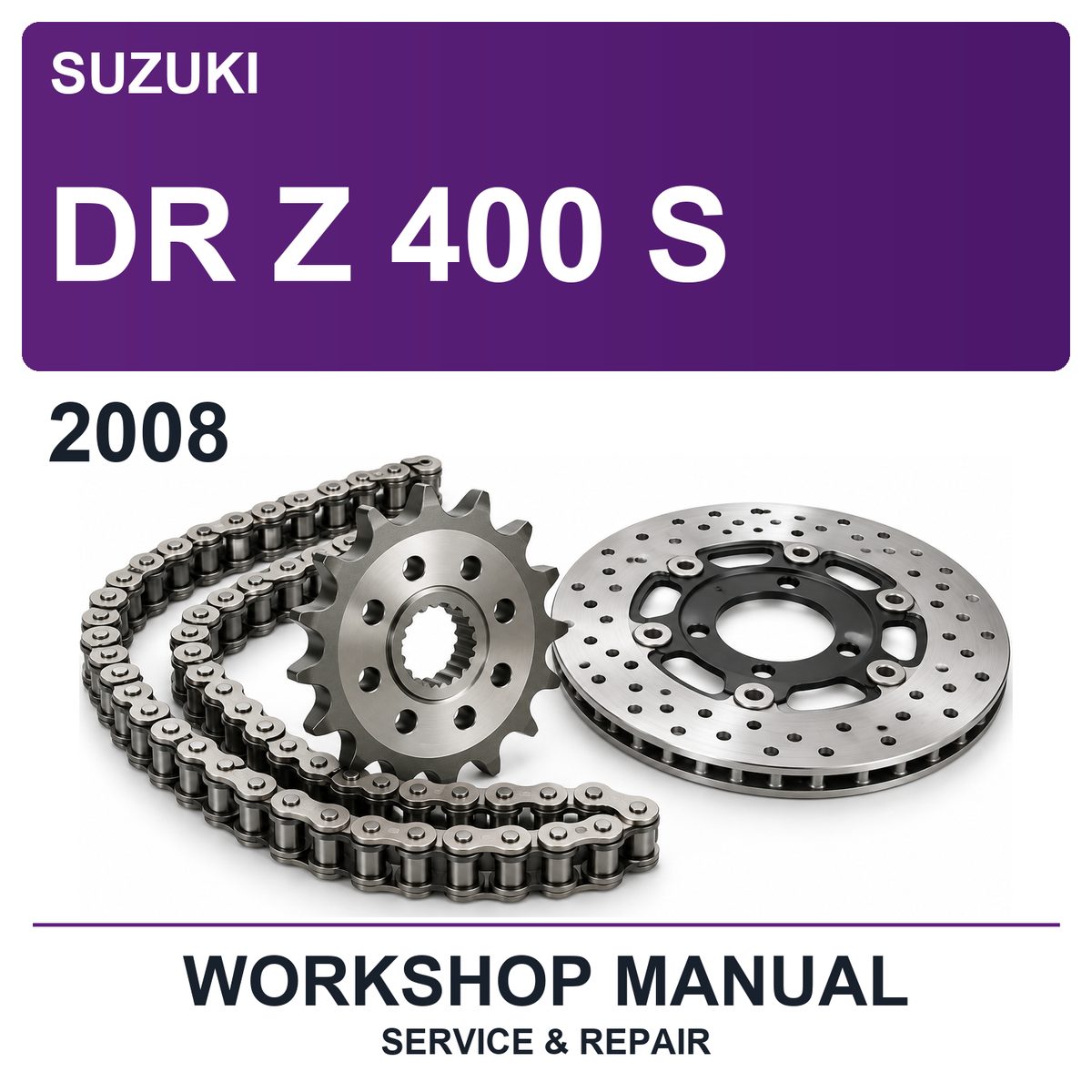 2008 Suzuki DR Z 400 S Workshop Service & Repair Manual