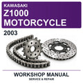 2003 Kawasaki Z1000 Motorcycle Workshop Service & Repair Manual
