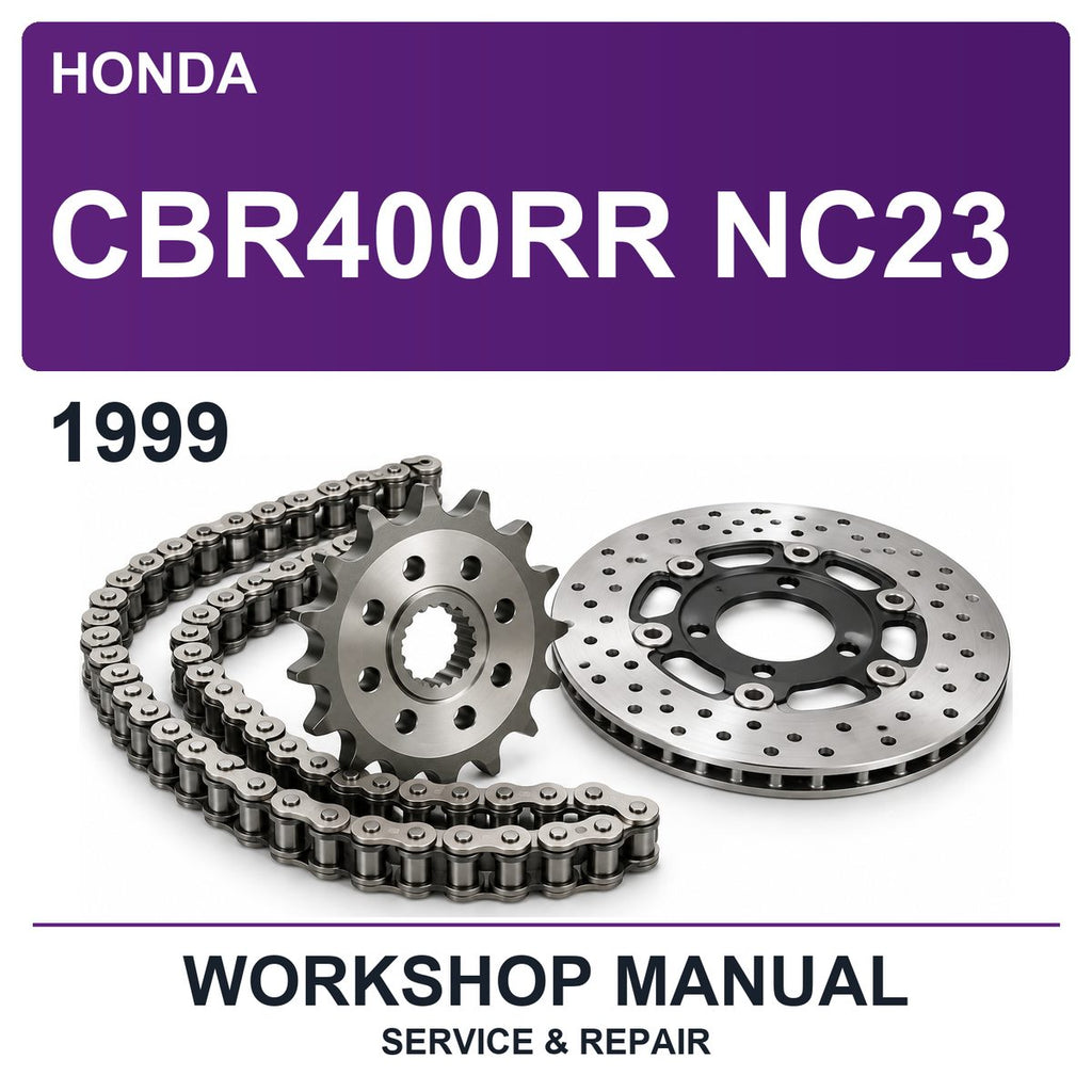 1999 Honda CBR400RR NC23 Workshop Service & Repair Manual