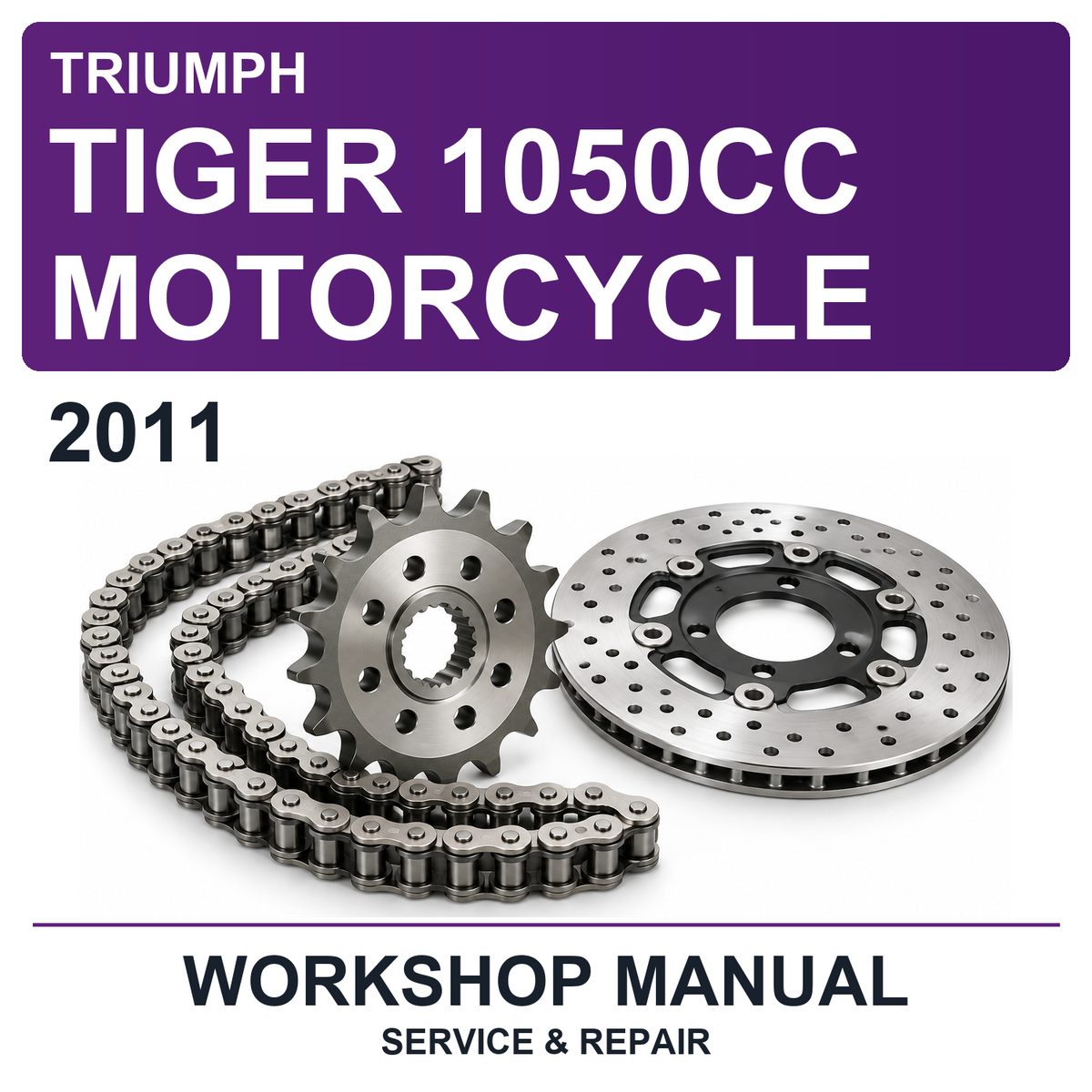 2011 Triumph Tiger 1050CC Motorcycle Workshop Service & Repair Manual