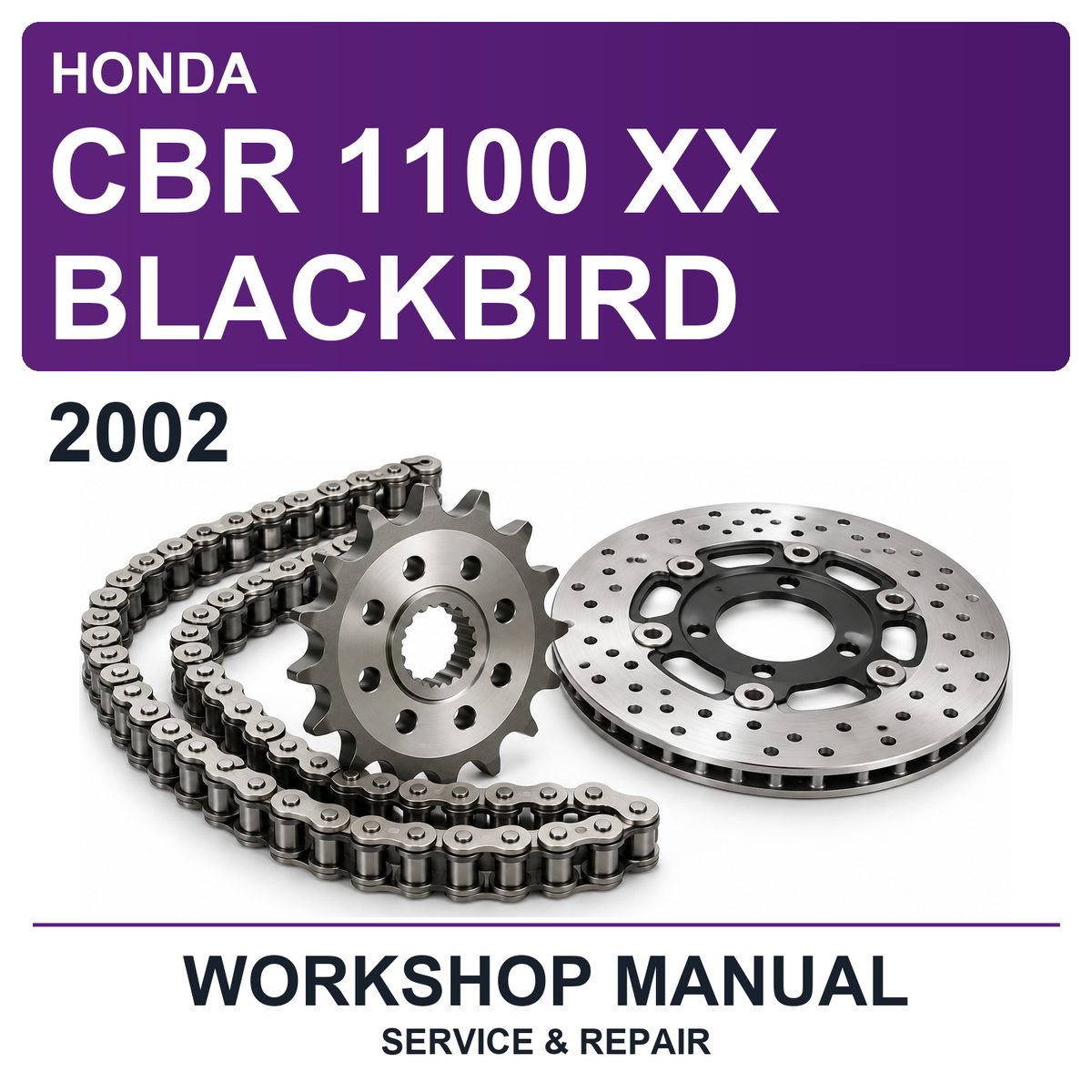 2002 Honda CBR 1100 XX Blackbird Workshop Service & Repair Manual