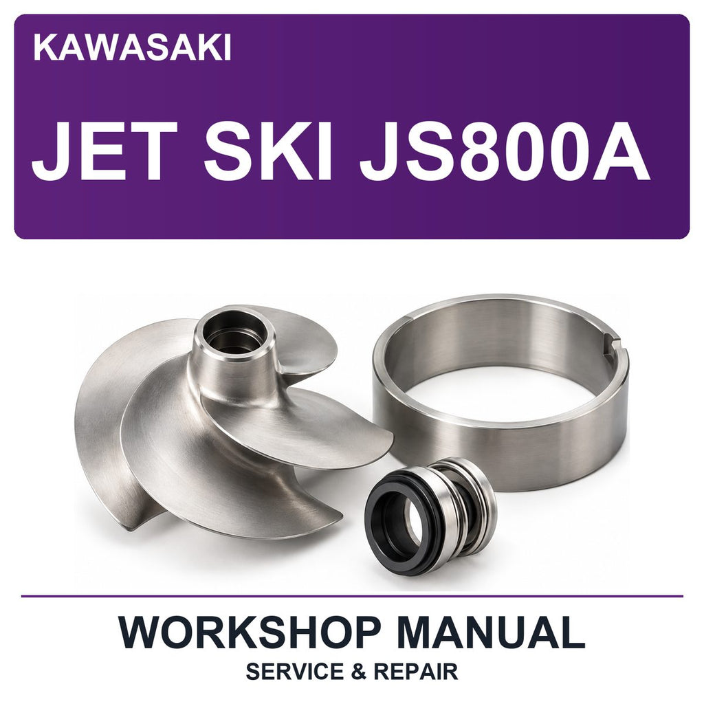 Kawasaki JET SKI JS800A Workshop Service & Repair Manual