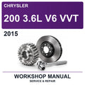 2015 Chrysler 200 3.6L V6 VVT Workshop Service & Repair Manual