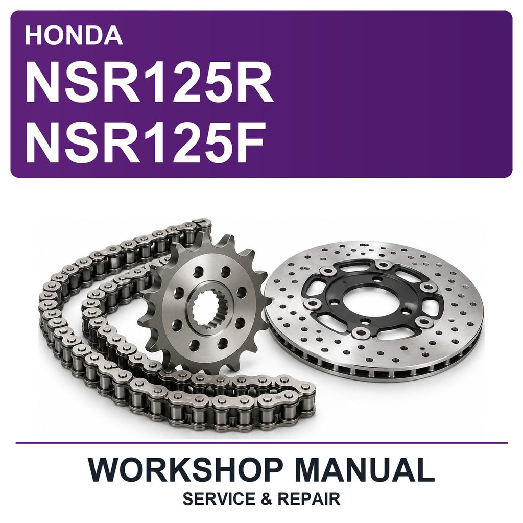 Honda NSR125R NSR125F Workshop Service & Repair Manual