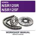 Honda NSR125R NSR125F Workshop Service & Repair Manual