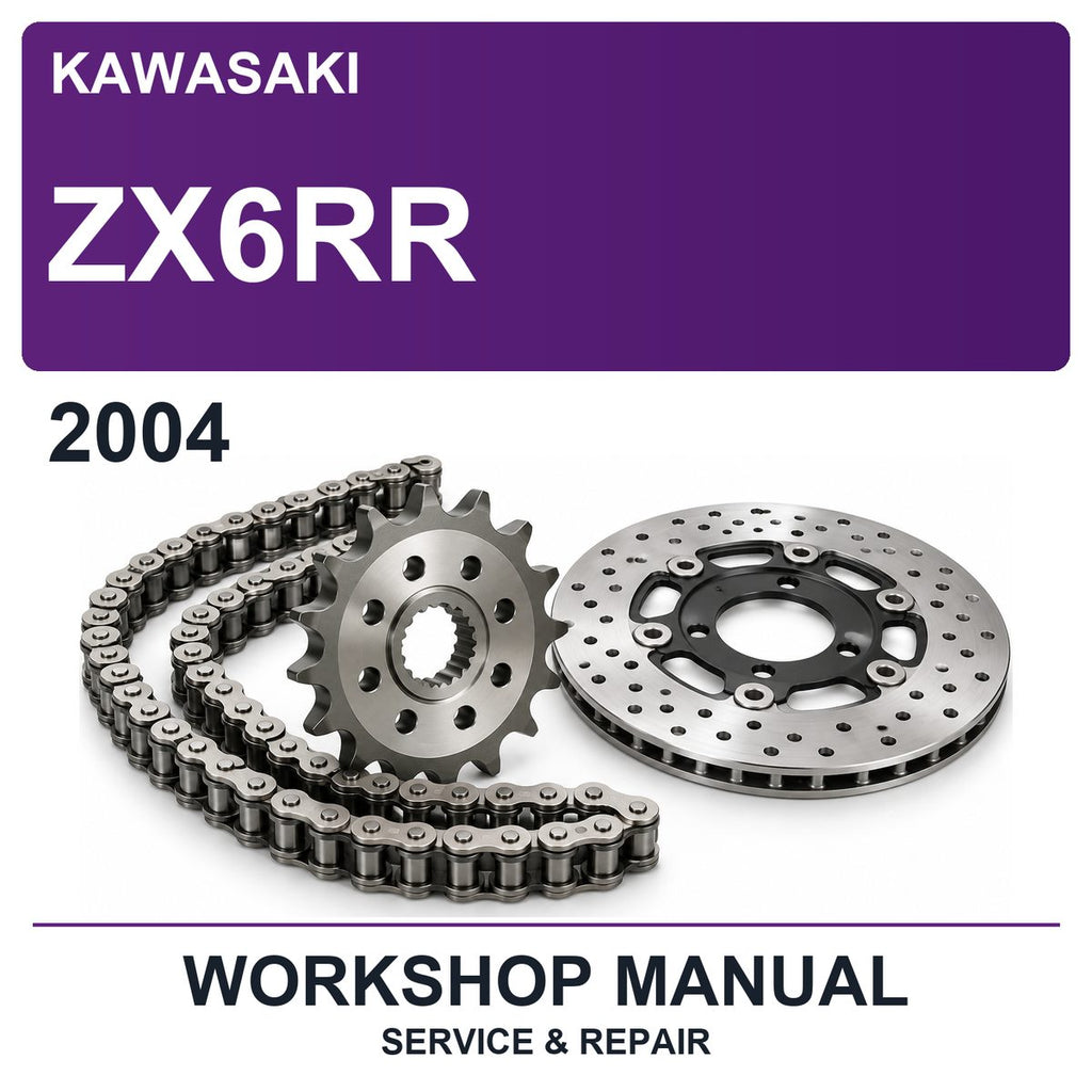 2004 Kawasaki ZX6RR Workshop Service & Repair Manual